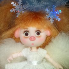 Снежинка пришла рассказать стишок