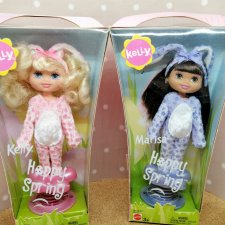 Пасхальные зайки Келли лимоноголовки от Mattel