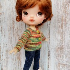 Малышка L.T.doll.на шарнирном теле Хiaomi Monst . Малышка L.T.doll.на шарнирном теле Хiaomi Monst .