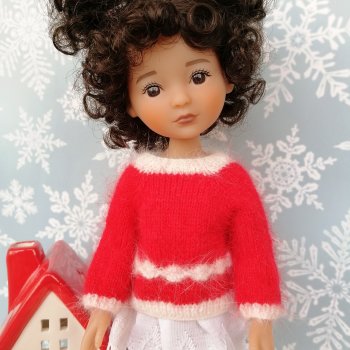 КРАСНОЕ & БЕЛОЕ - новогодняя фотосессия