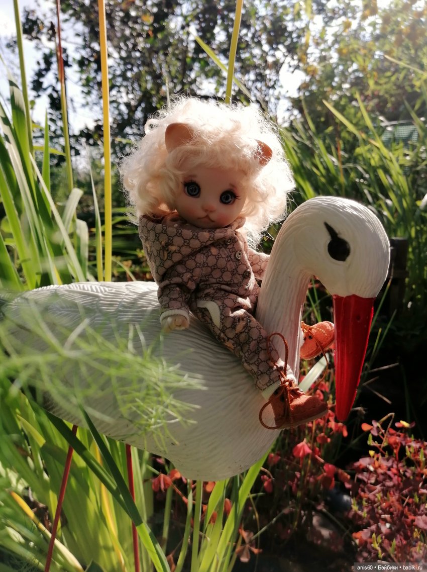 Котя на даче — Домашние фото авторских кукол: личные коллекции (фото 9)
