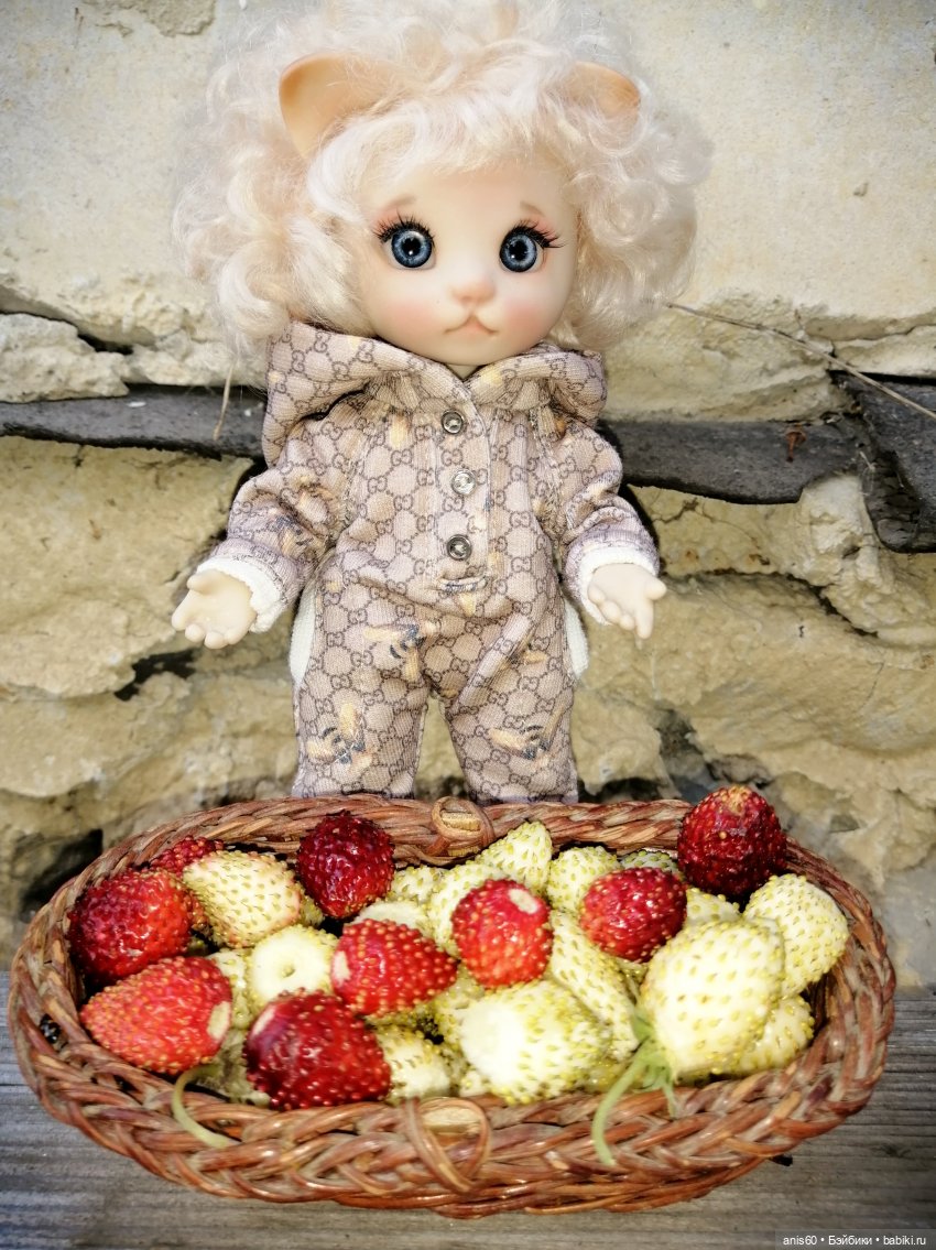 Котя на даче — Домашние фото авторских кукол: личные коллекции