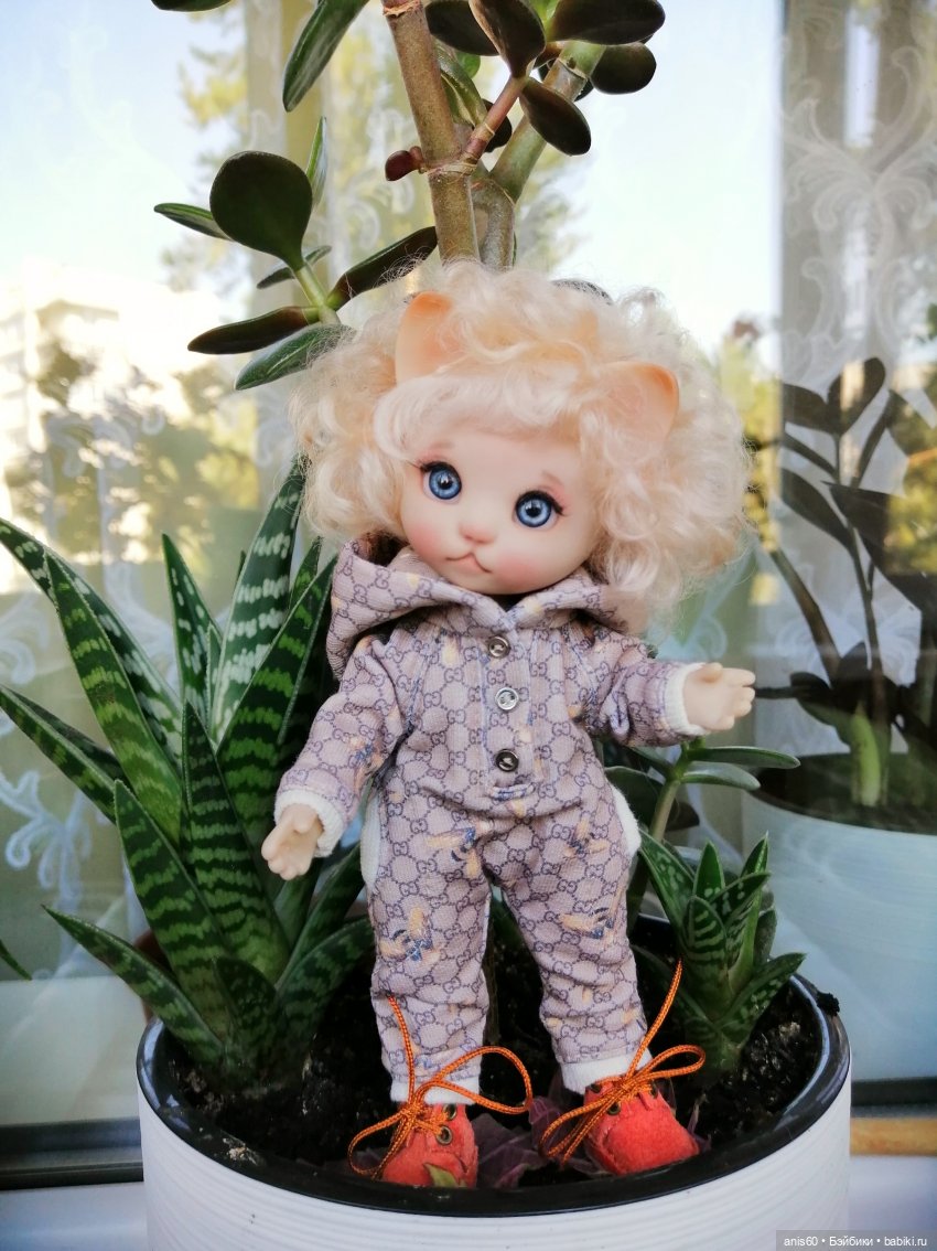 Котя на даче — Домашние фото авторских кукол: личные коллекции
