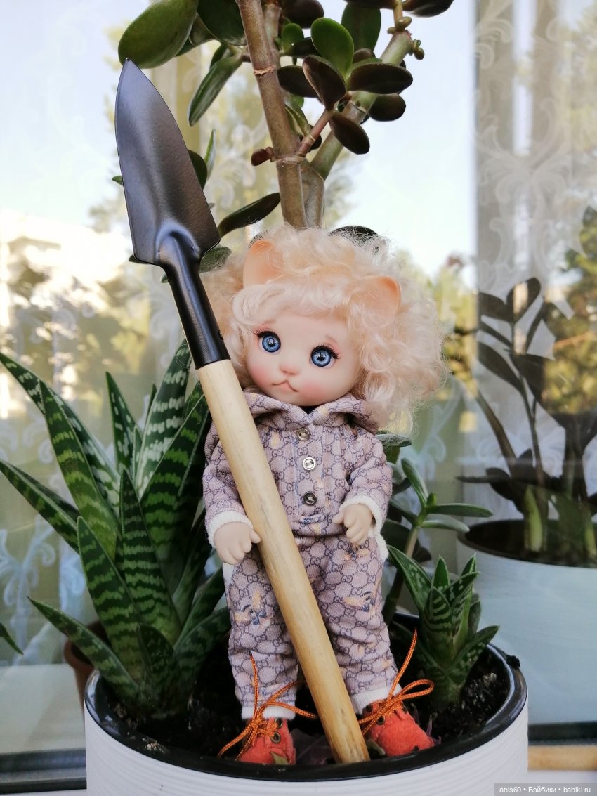 Котя на даче — Домашние фото авторских кукол: личные коллекции (фото 2)
