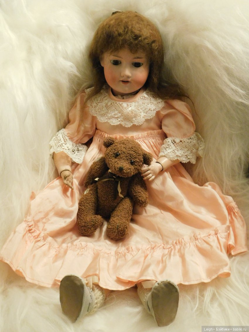Уна и елка — Антикварные куклы Armand Marseille (AM): молд 390 (фото 6)