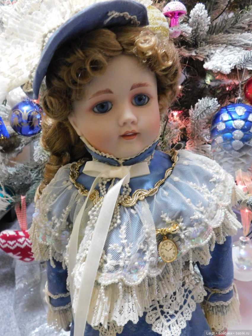 Уна и елка — Антикварные куклы Armand Marseille (AM): молд 390 (фото 10)