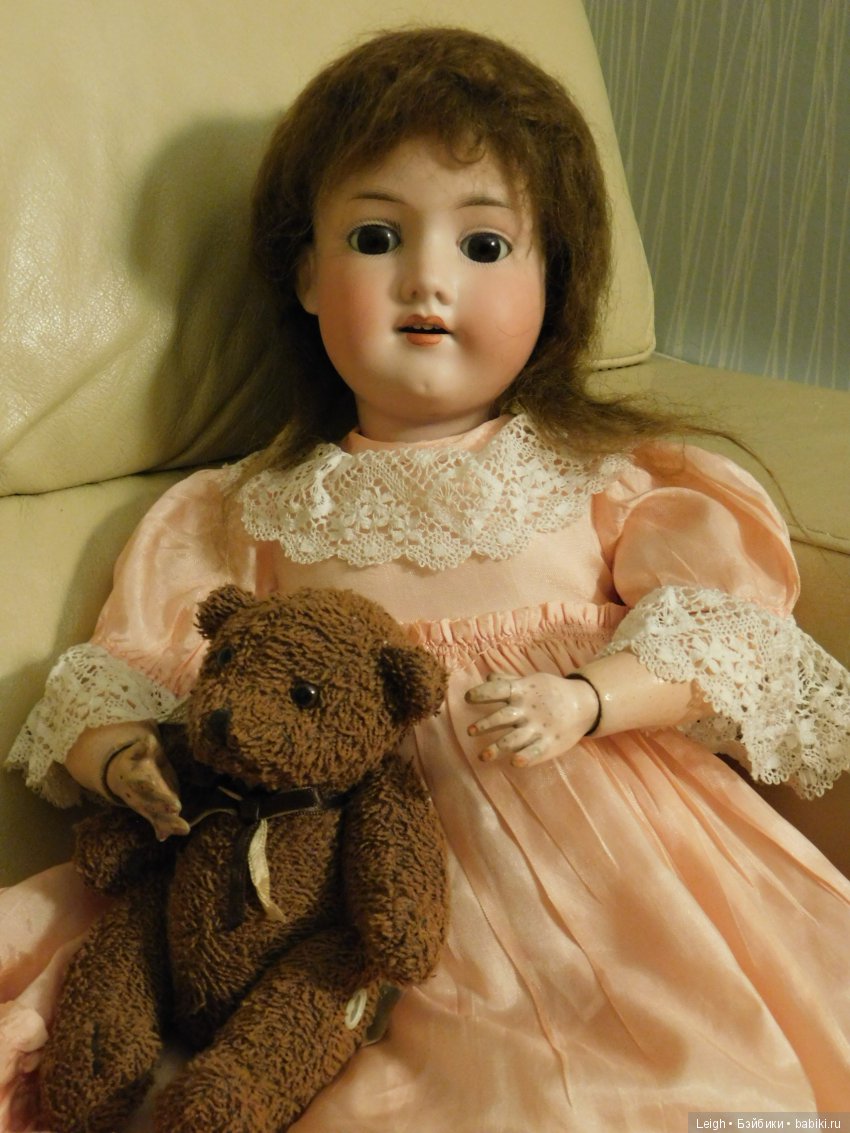 Уна и елка — Антикварные куклы Armand Marseille (AM): молд 390 (фото 7)