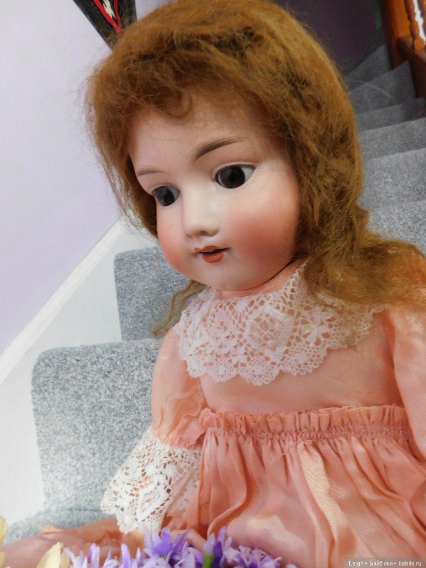 Уна и елка — Антикварные куклы Armand Marseille (AM): молд 390 (фото 4)