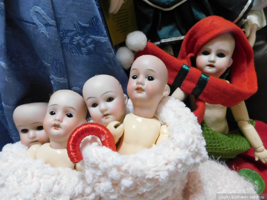 Уна и елка — Антикварные куклы Armand Marseille (AM): молд 390