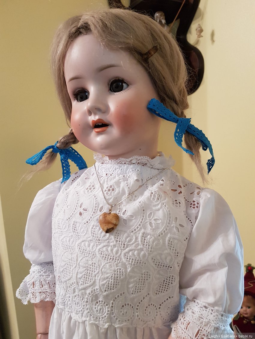 Соня ехала домой — Антикварные куклы Schoenau & Hoffmeister (Шенау): молд 1909 (фото 8)