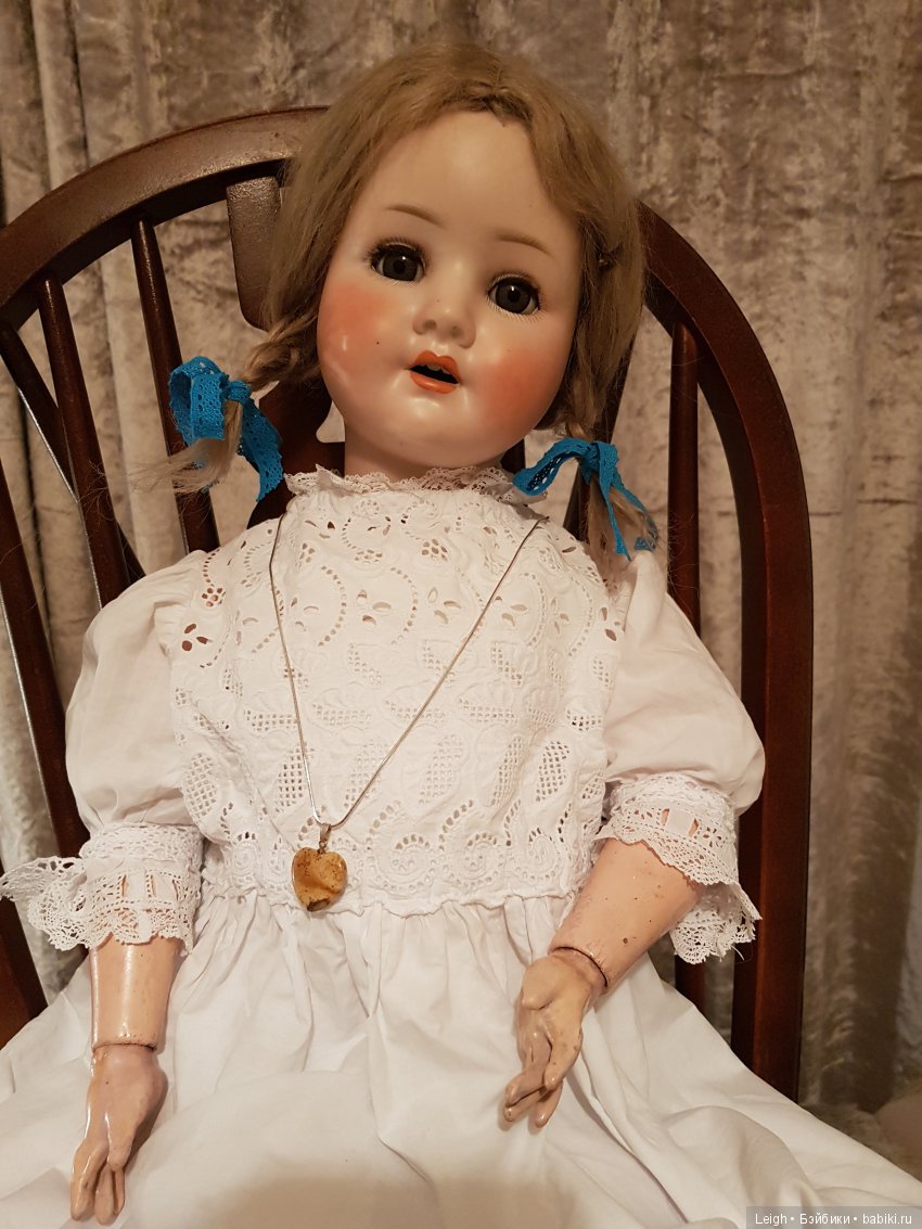 Соня ехала домой — Антикварные куклы Schoenau & Hoffmeister (Шенау): молд 1909 (фото 6)