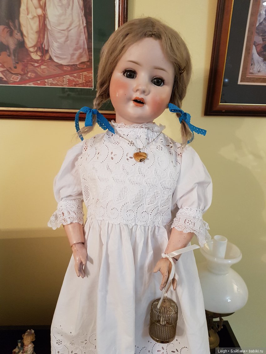 Соня ехала домой — Антикварные куклы Schoenau & Hoffmeister (Шенау): молд 1909 (фото 9)