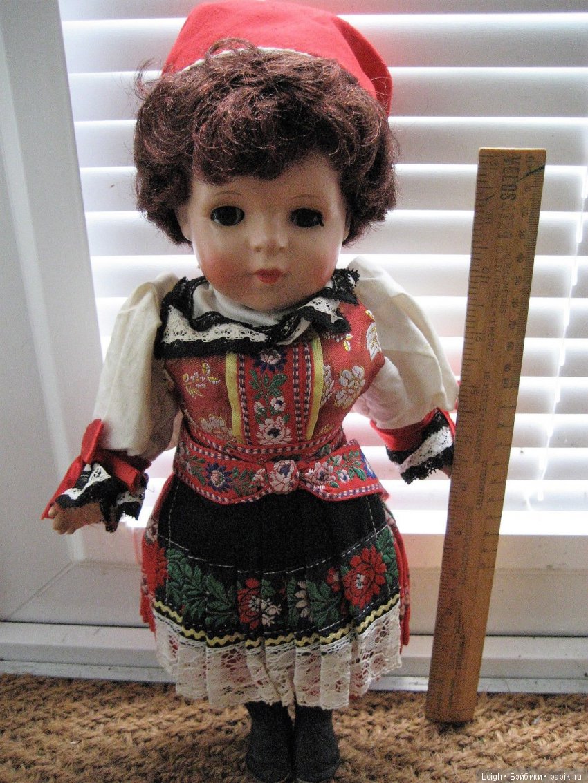Старинная куколка Чехии-Моравии (фото 10)