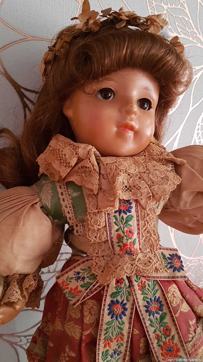 Старинная куколка Чехии-Моравии