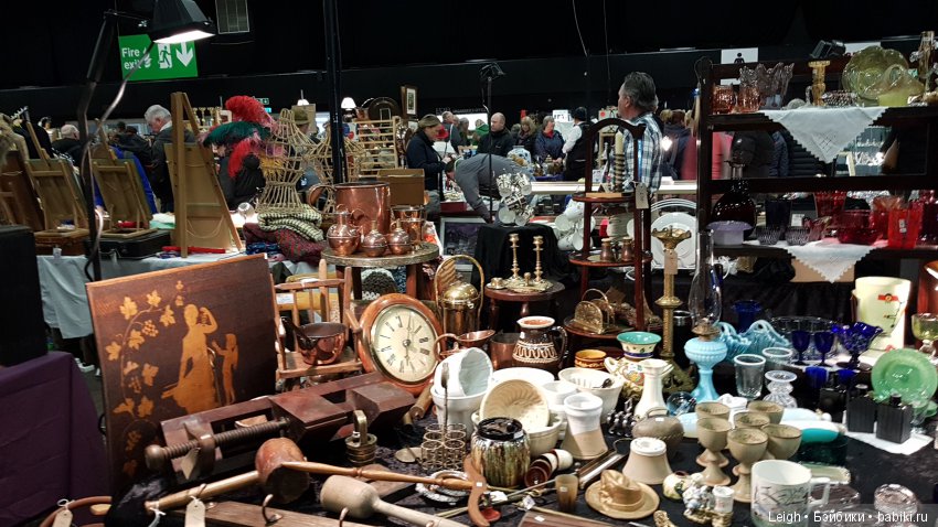 Антикварный салон-рынок Эдинбурга