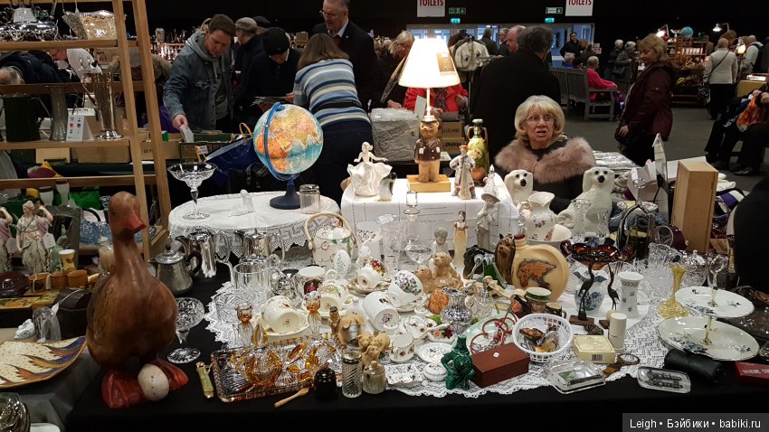 Антикварный салон-рынок Эдинбурга