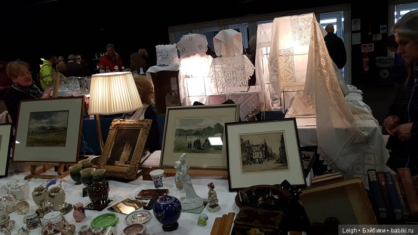 Антикварный салон-рынок Эдинбурга