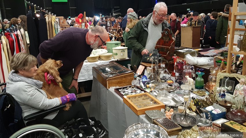 Антикварный салон-рынок Эдинбурга