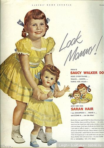 Американский пластик 50-х PART II - IDEAL Saucy Walkers