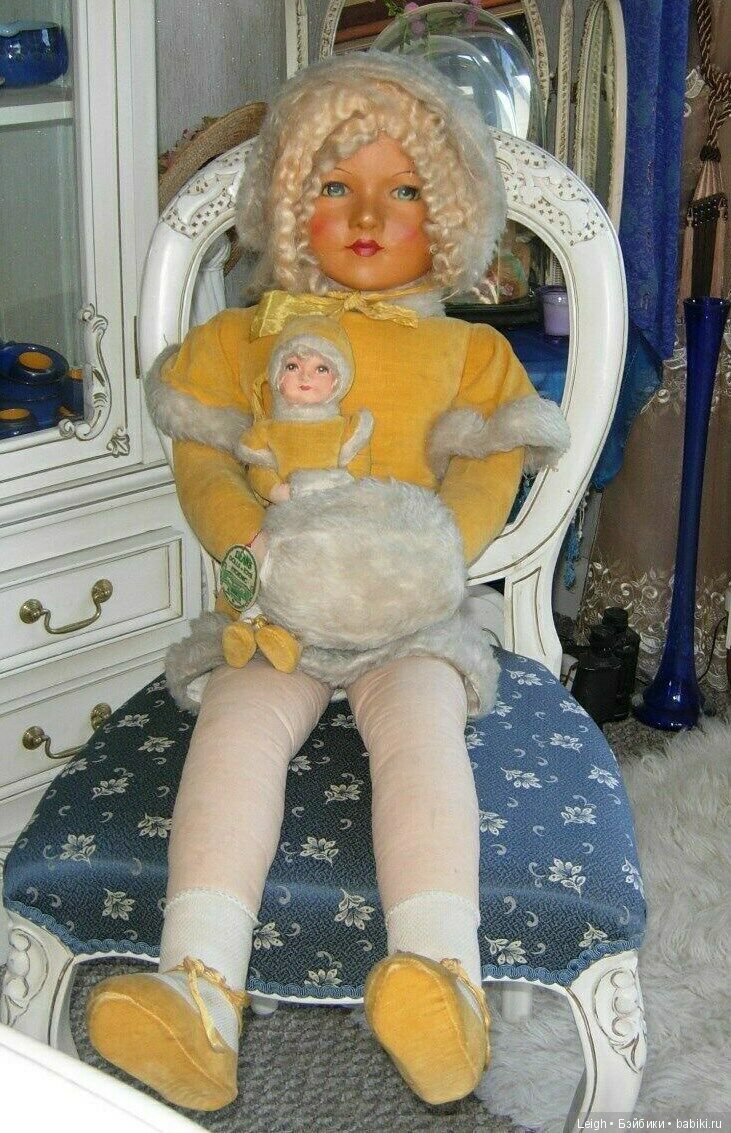 Британские антикварные куклы Dean's Rag Book Company