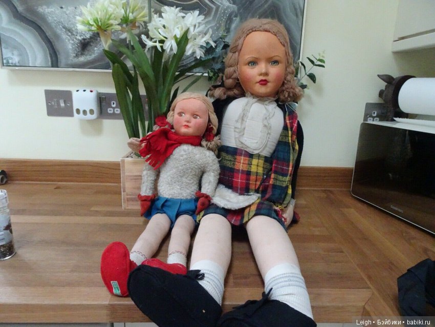Британские антикварные куклы Dean's Rag Book Company