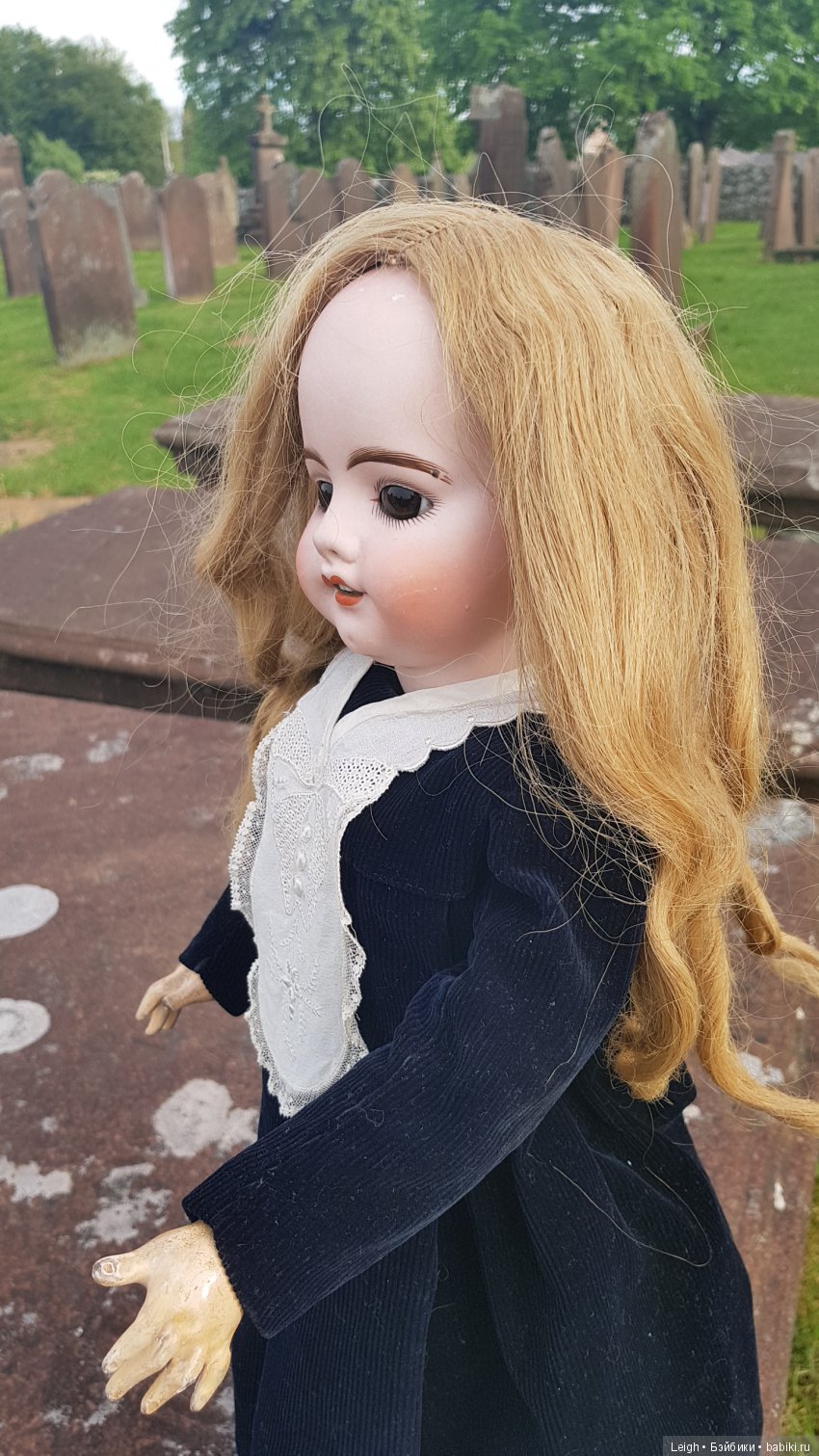 Чужестранка — Антикварные куклы SFBJ (Франция): Jumeau
