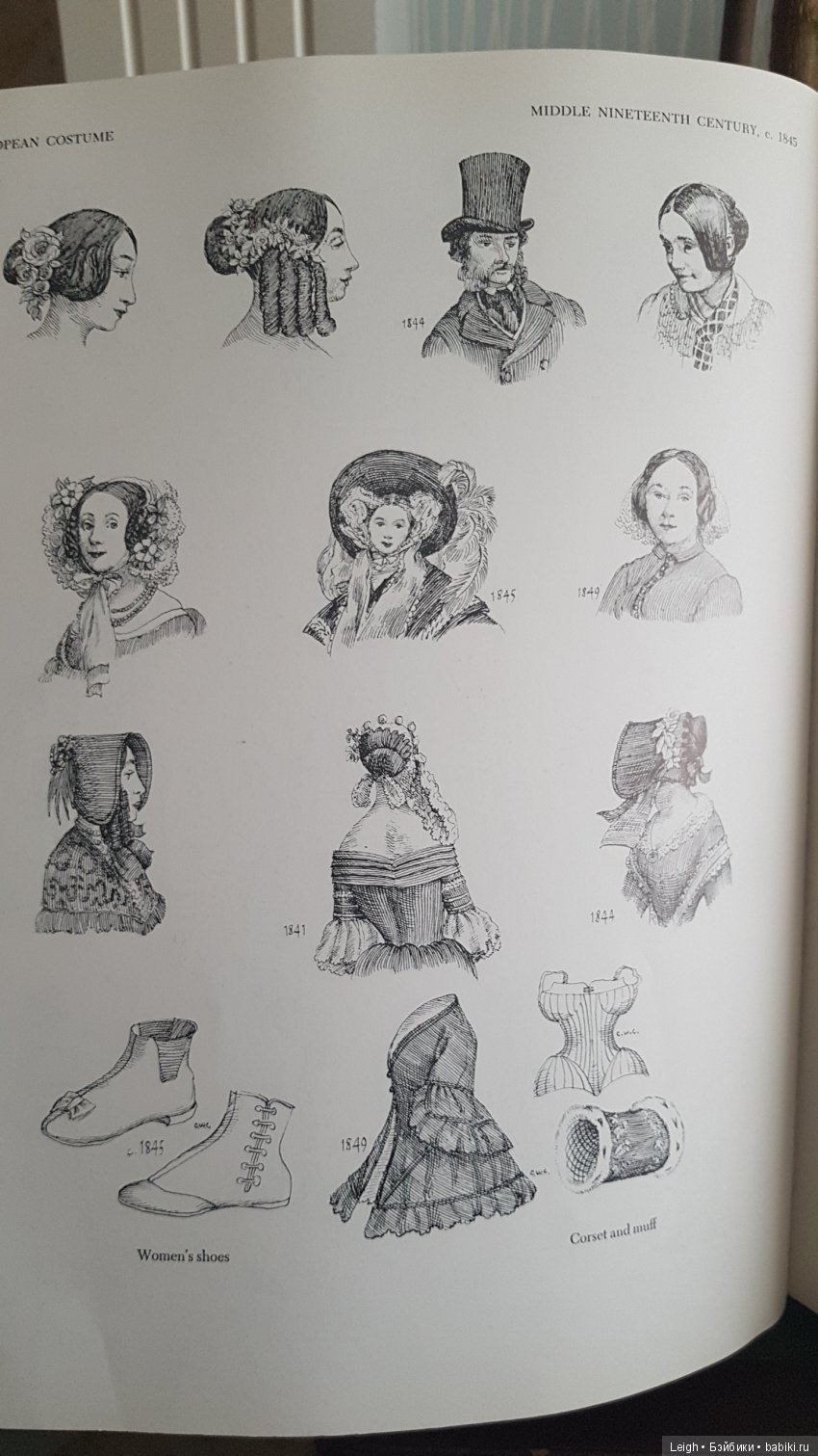 Мода XIX-XX столетий - фото из книжки и журналов (фото 4)