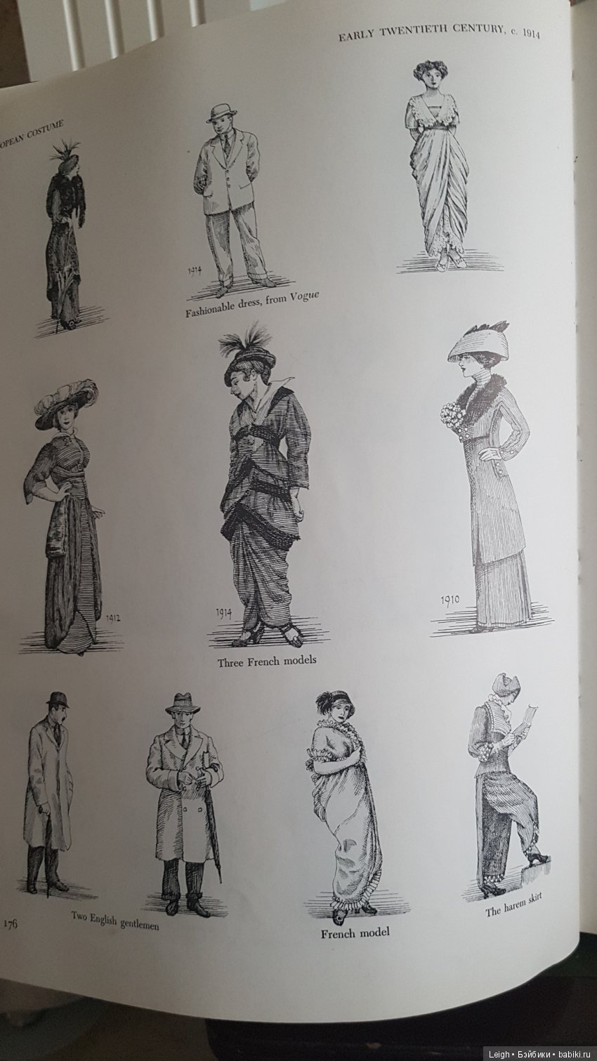 Мода XIX-XX столетий - фото из книжки и журналов