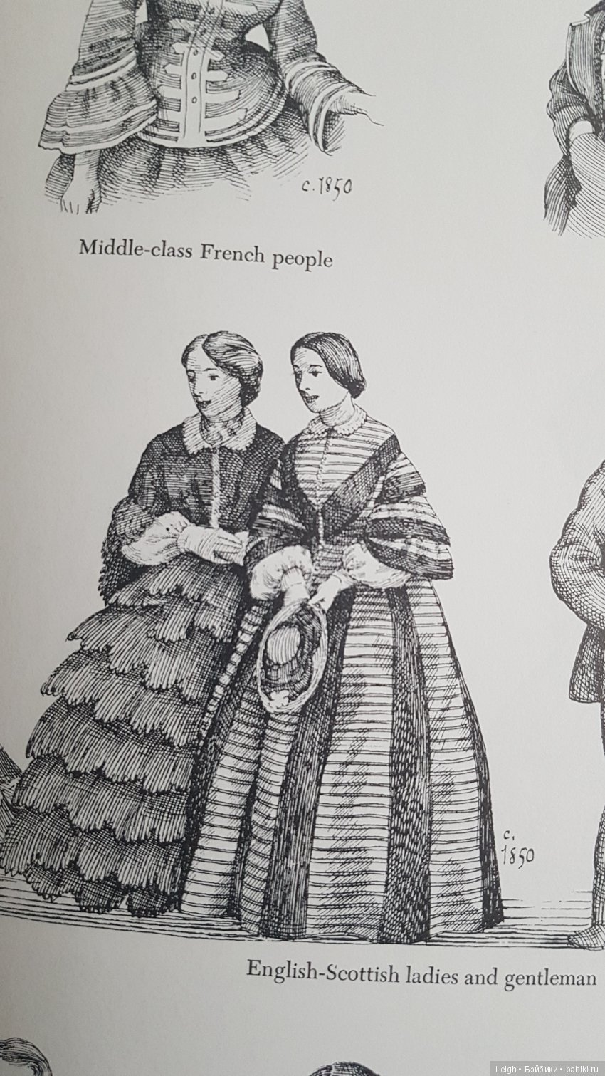 Мода XIX-XX столетий - фото из книжки и журналов (фото 7)