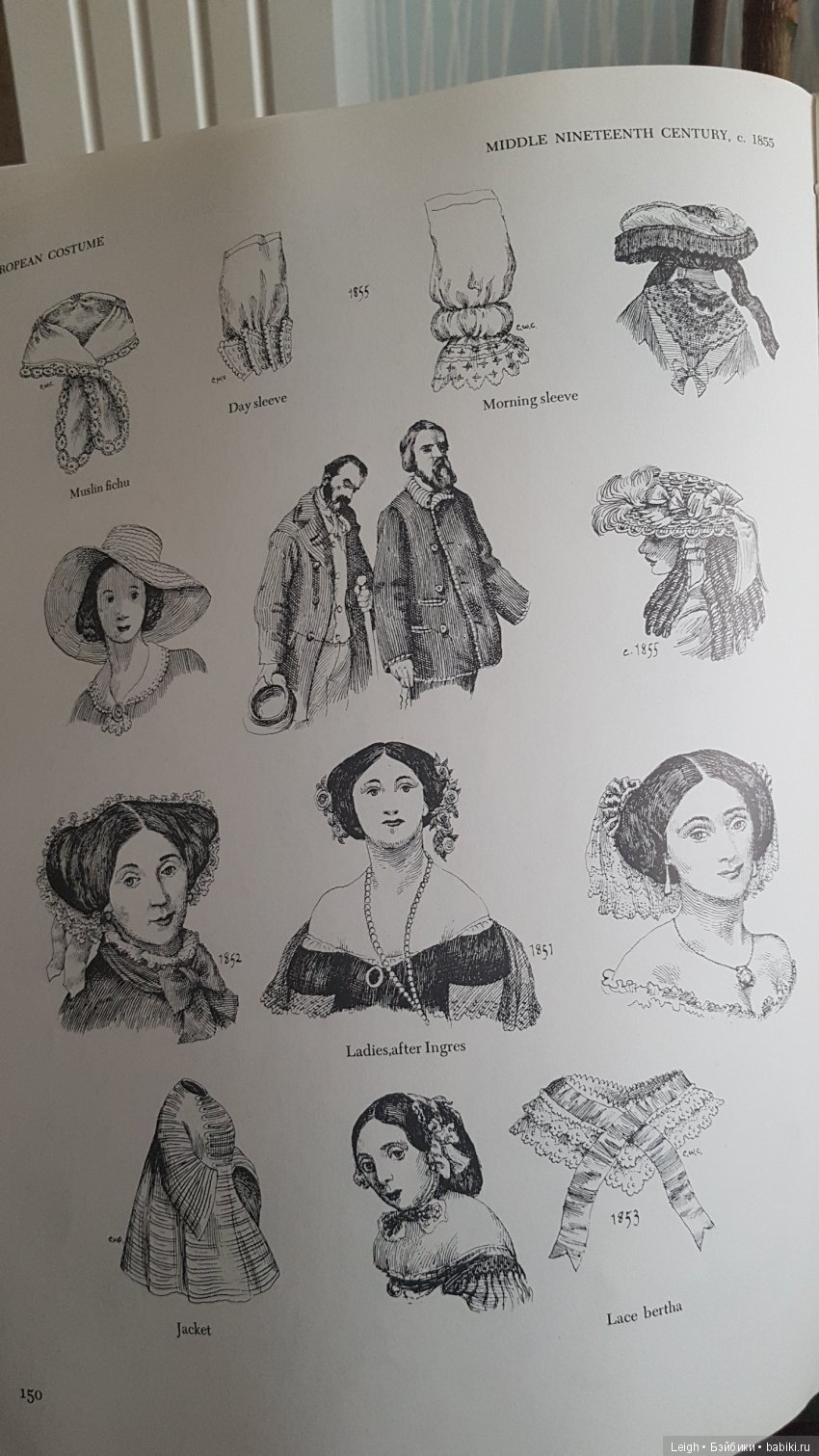 Мода XIX-XX столетий - фото из книжки и журналов