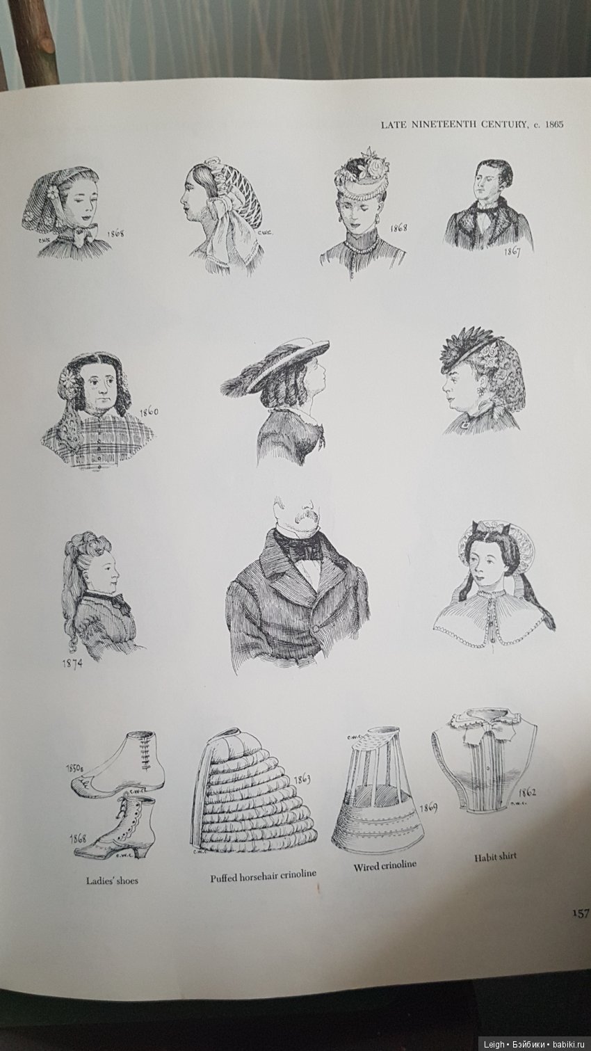 Мода XIX-XX столетий - фото из книжки и журналов
