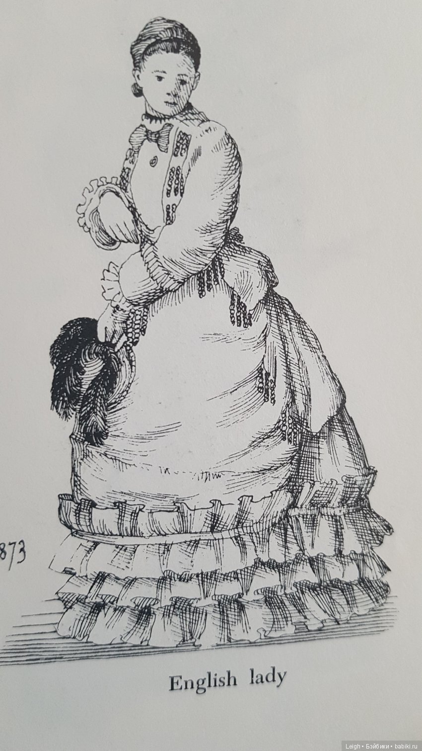 Мода XIX-XX столетий - фото из книжки и журналов
