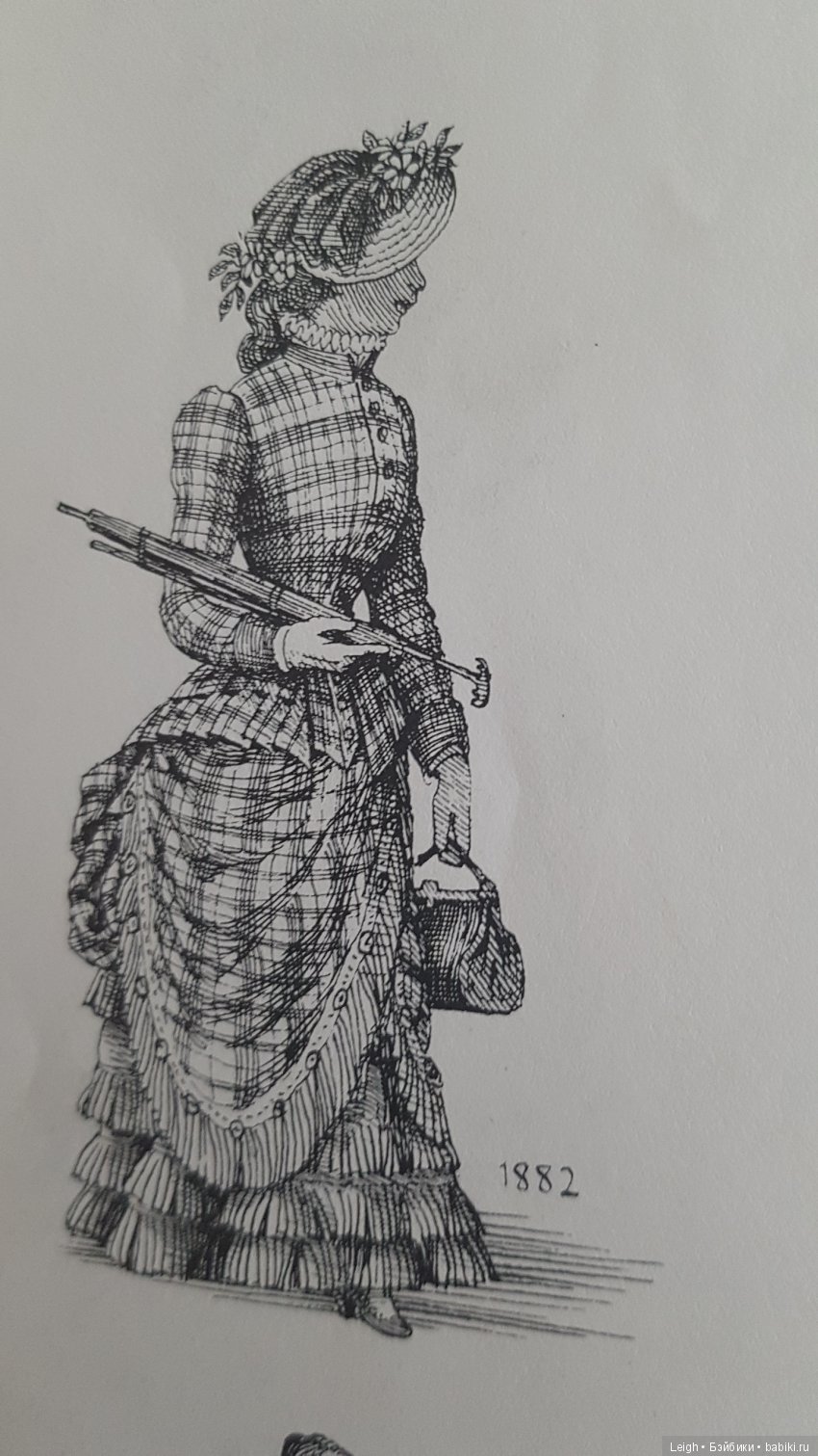 Мода XIX-XX столетий - фото из книжки и журналов