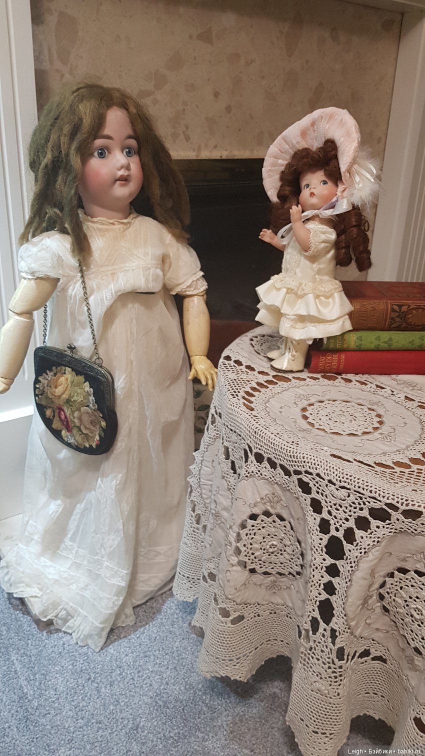 Марсельские Пташки — Антикварные куклы Armand Marseille (AM): молд 390 (фото 9)