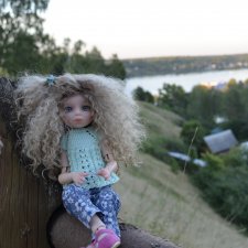 Один вечер в Плесе. Первое путешествие Дашульки (COVA)