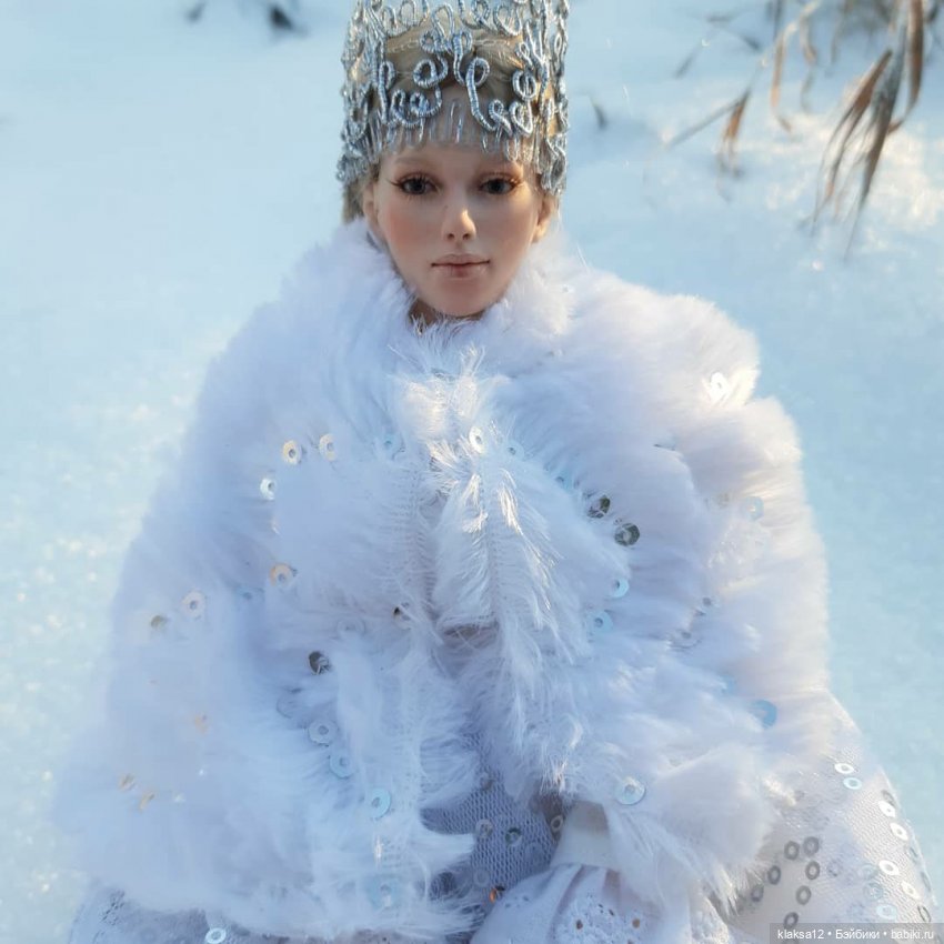 Снежная королева — Домашние фото авторских кукол: личные коллекции
