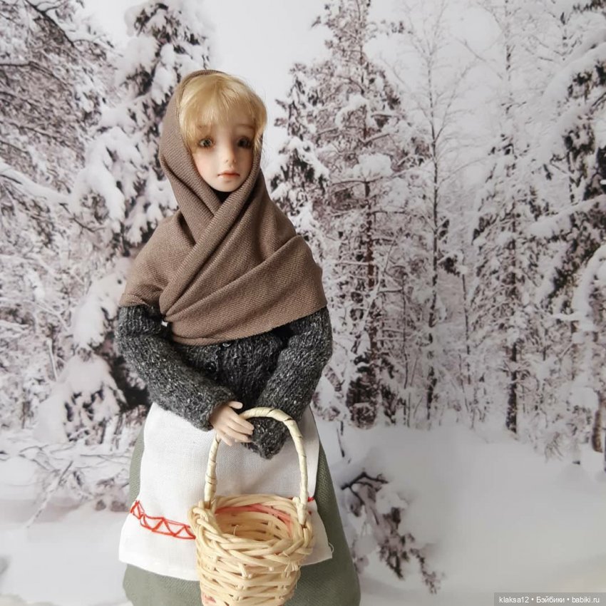 В лес, за подснежниками — Домашние фото авторских кукол: личные коллекции
