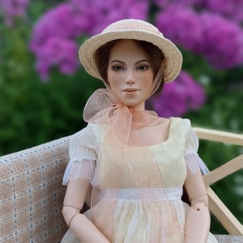 Есения и флоксы