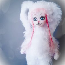 Монстрик в стиле тедди-долл. ООАК МХ