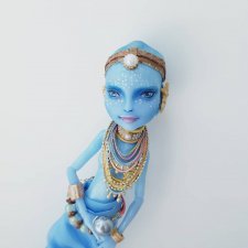 Принцесса перлов. ООАК Киеми от МХ по фильму Валериан и город тысячи планет