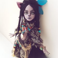 Девчонка волк-оборотень. ООАК Марисоль от МХ