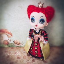 Капризуля Ирацибета. Моя маленькая красная королева. ООАК по мотивам "Алисы в Стране Чудес"