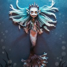 Какая ты на самом деле - русалочка ООАК МХ