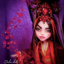 Волшебница с востока и ее дракон. ООАК.