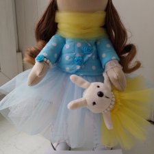 Текстильная авторская кукла