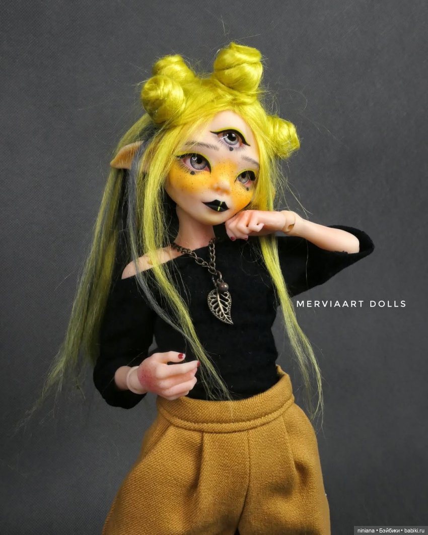 Куклы, фьорды и волшебство. Mervia Art Dolls