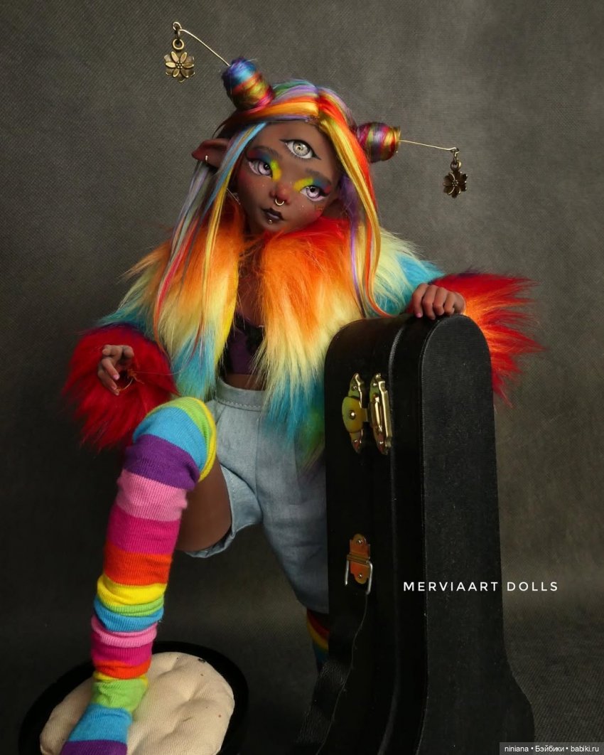 Куклы, фьорды и волшебство. Mervia Art Dolls