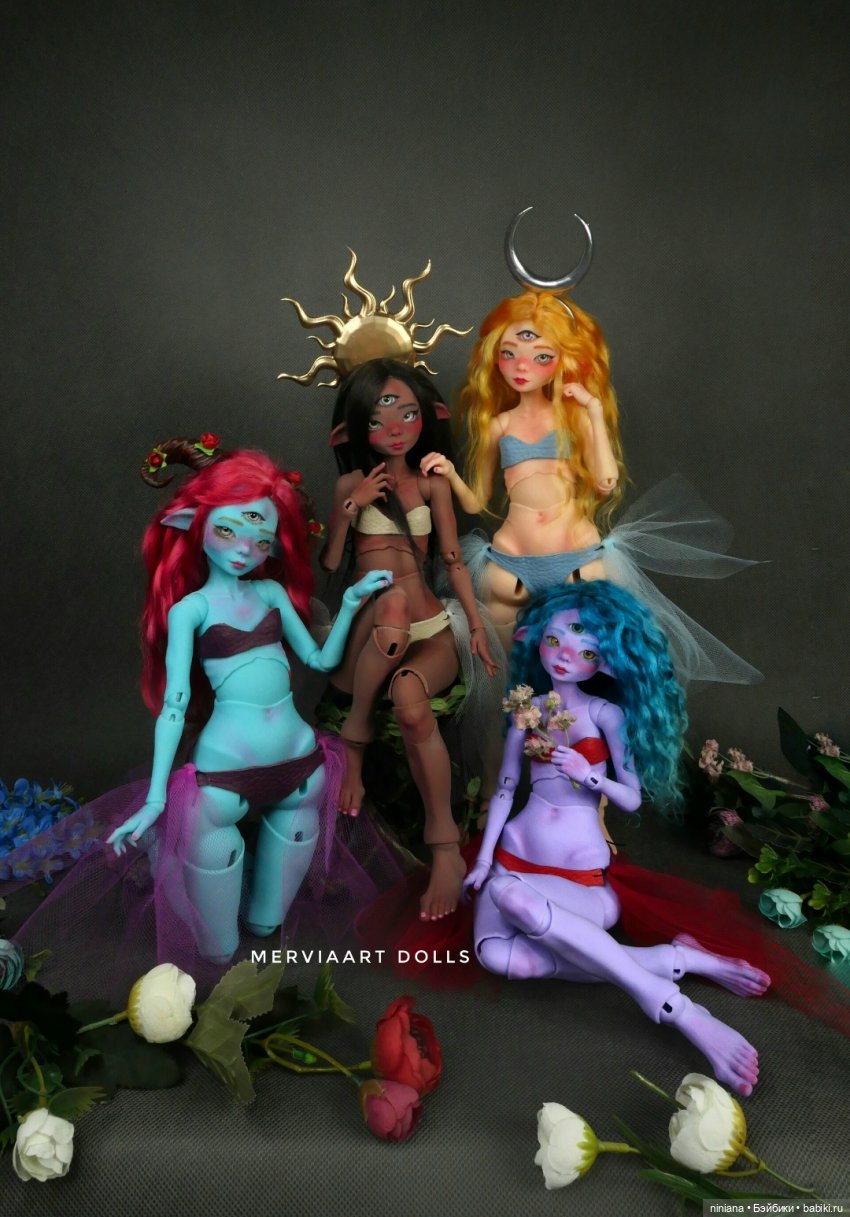 Куклы, фьорды и волшебство. Mervia Art Dolls (фото 3)