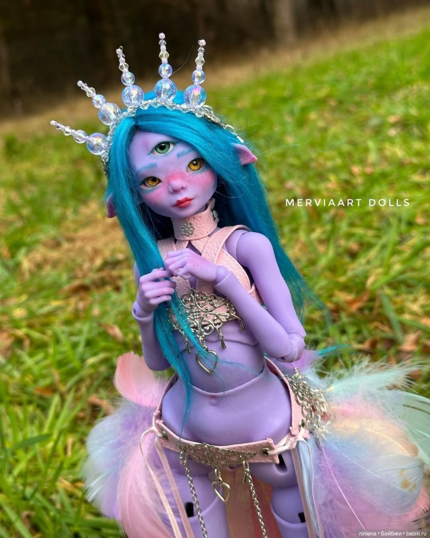 Куклы, фьорды и волшебство. Mervia Art Dolls (фото 5)