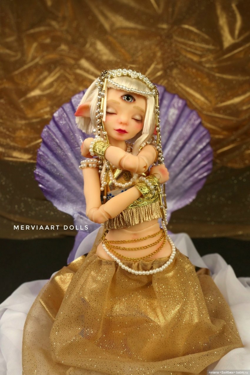Куклы, фьорды и волшебство. Mervia Art Dolls